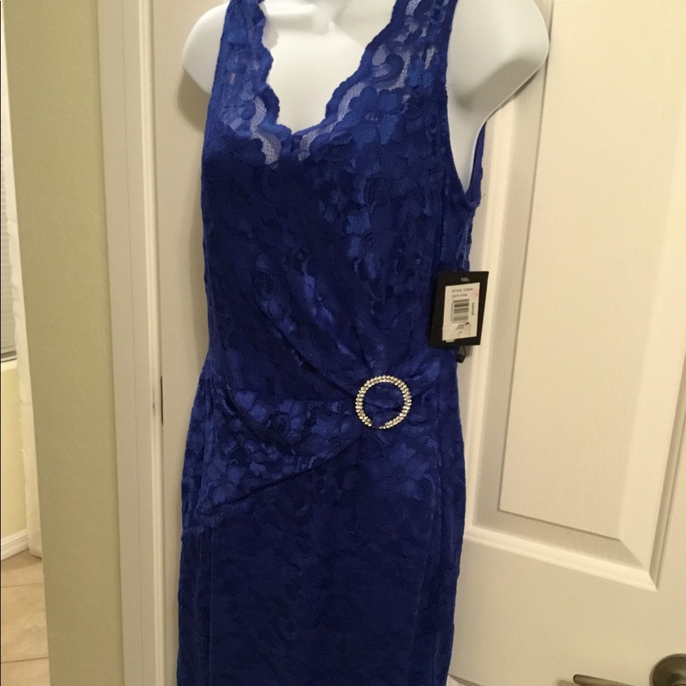 Marina Laced Sleeveless Dress